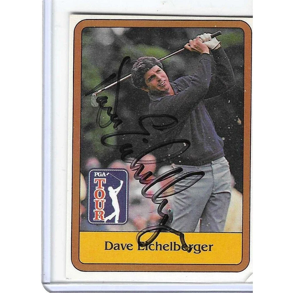1981 Donruss Golf Card #31 Dave Eichelberger Signed Autographed PGA Vintage